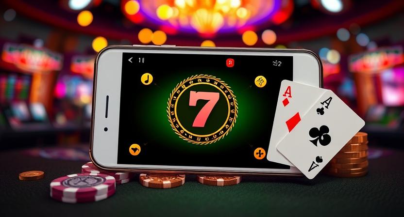 YWKKK mobile casino app interface